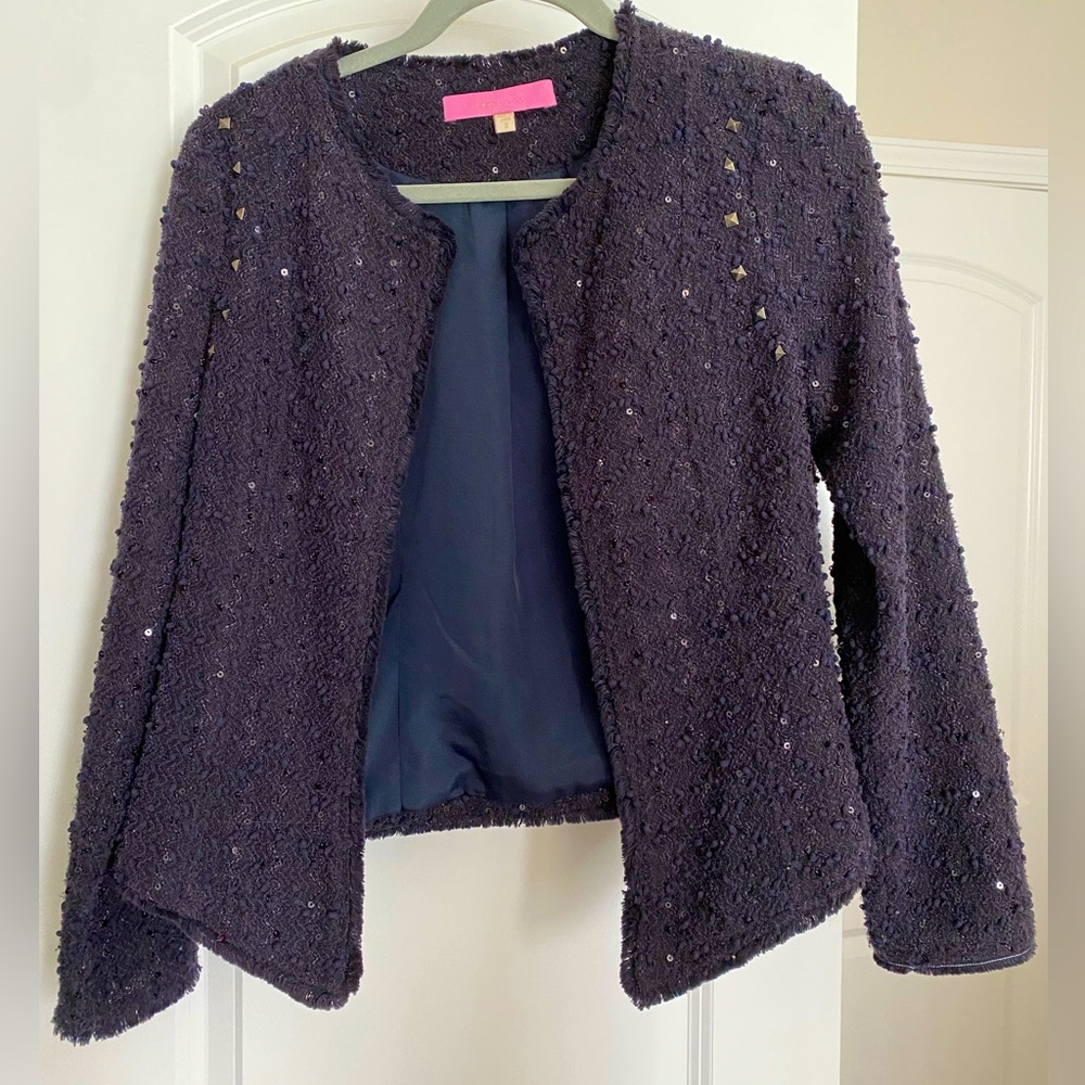 Women’s navy blazer style jacket size small